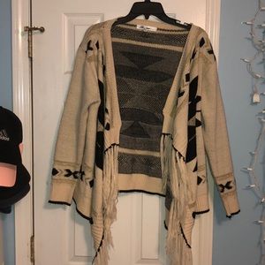Patterned Cardigan